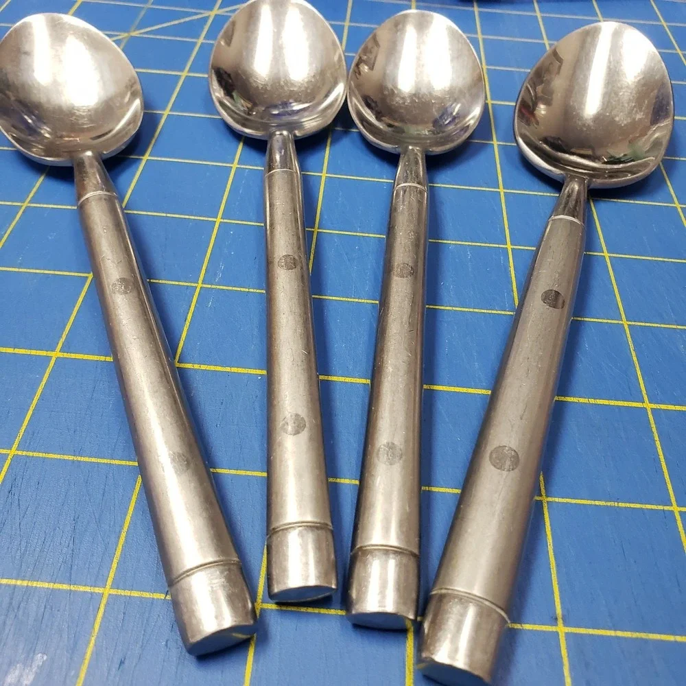Cambridge Mat & Glossy Tip Stainless 3 Tablespoons 7.75